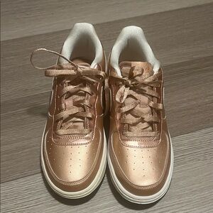 Rose Gold Nike Sneakers